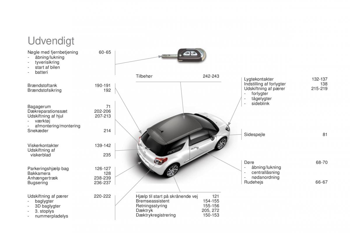 Citroen DS3 Bilens instruktionsbog / page 360