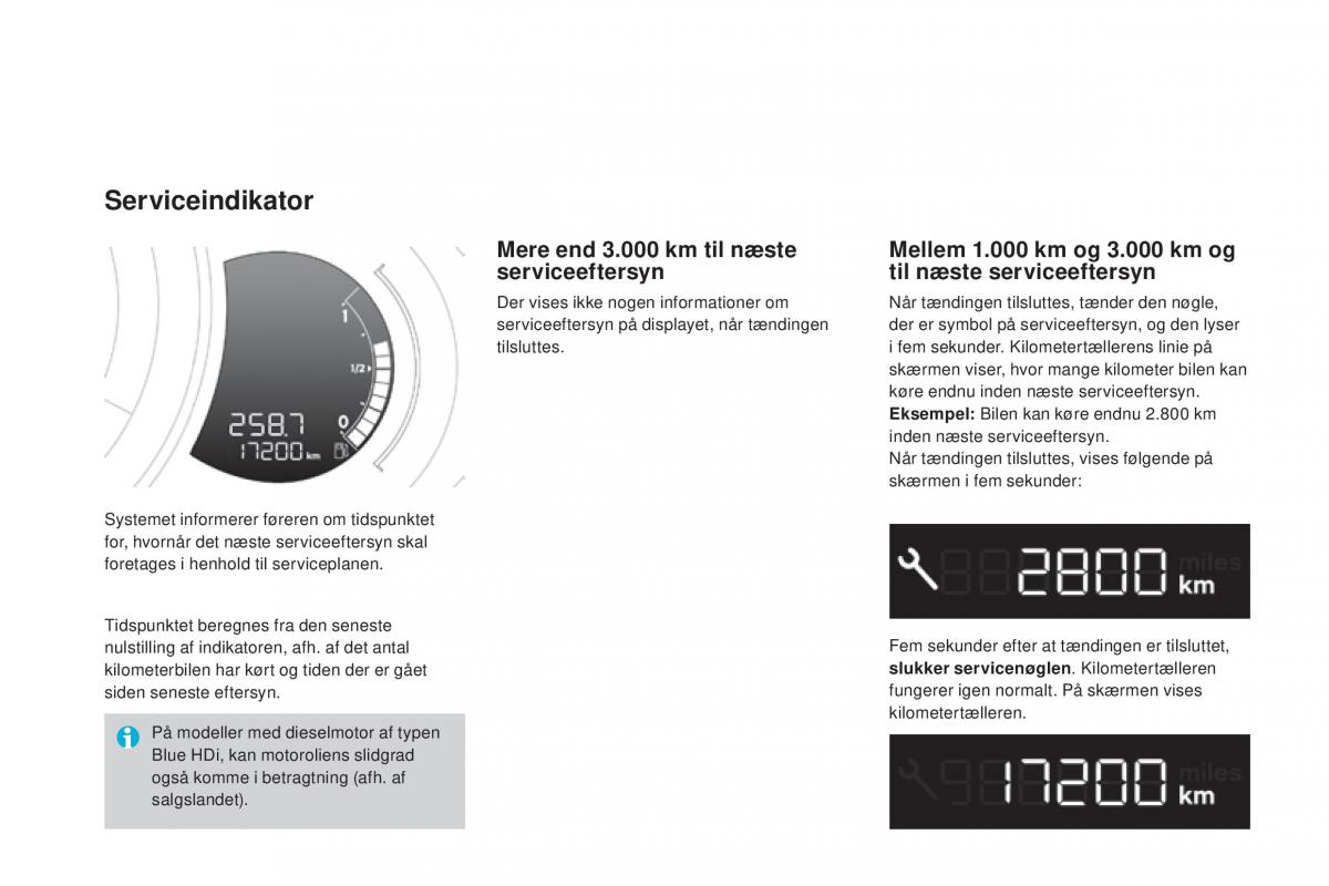 Citroen DS3 Bilens instruktionsbog / page 38