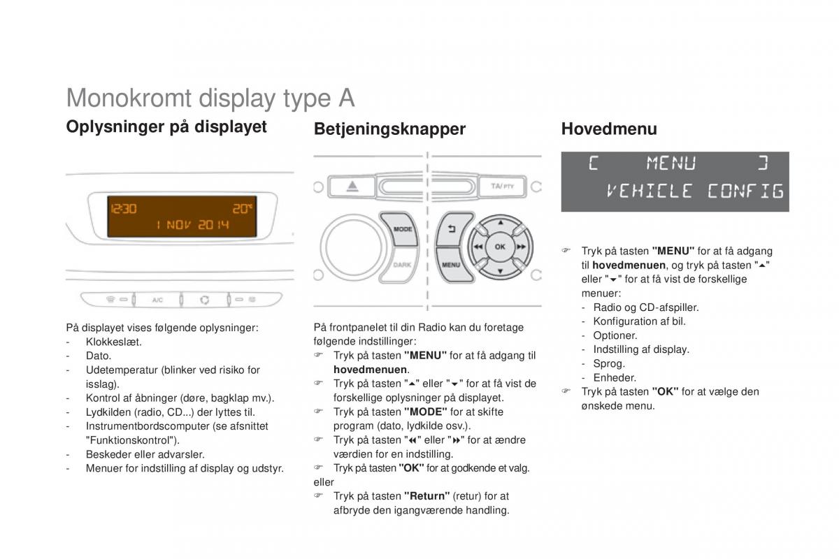 Citroen DS3 Bilens instruktionsbog / page 50