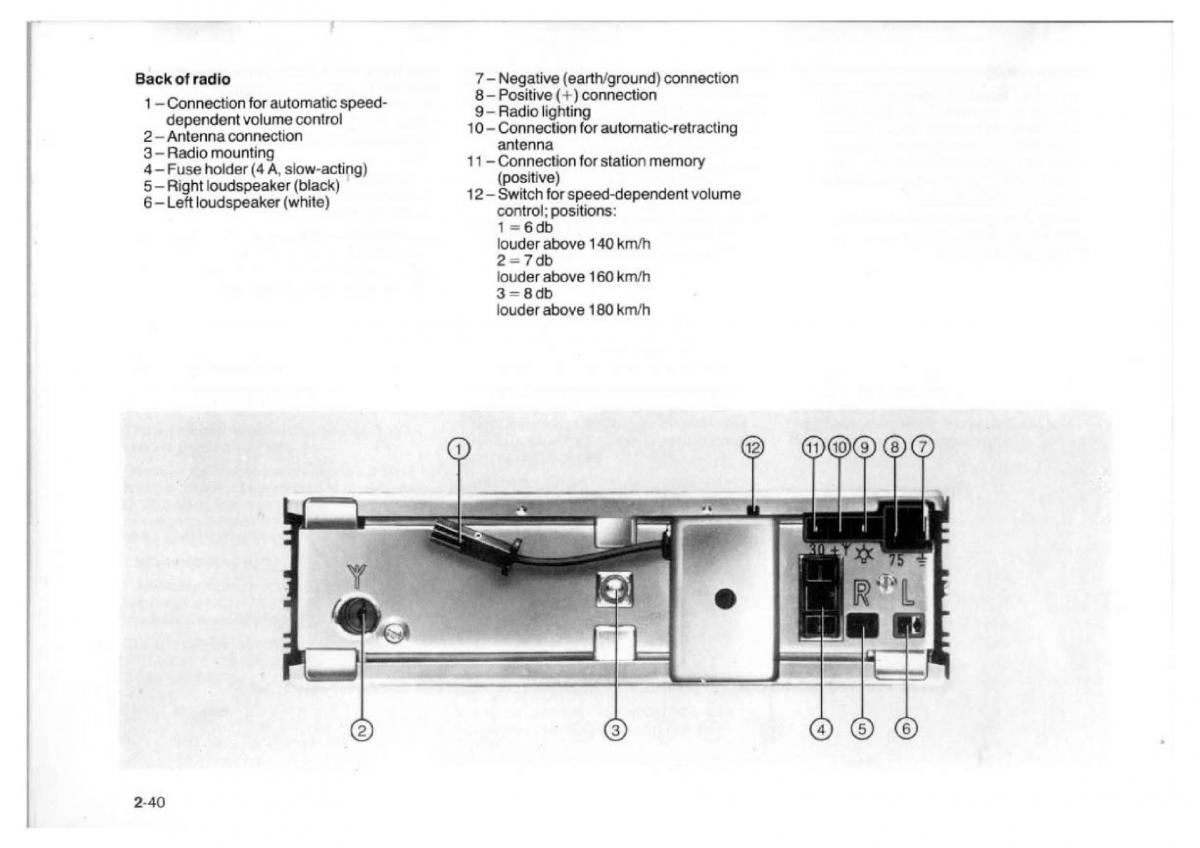 BMW 7 E23 owners manual / page 56