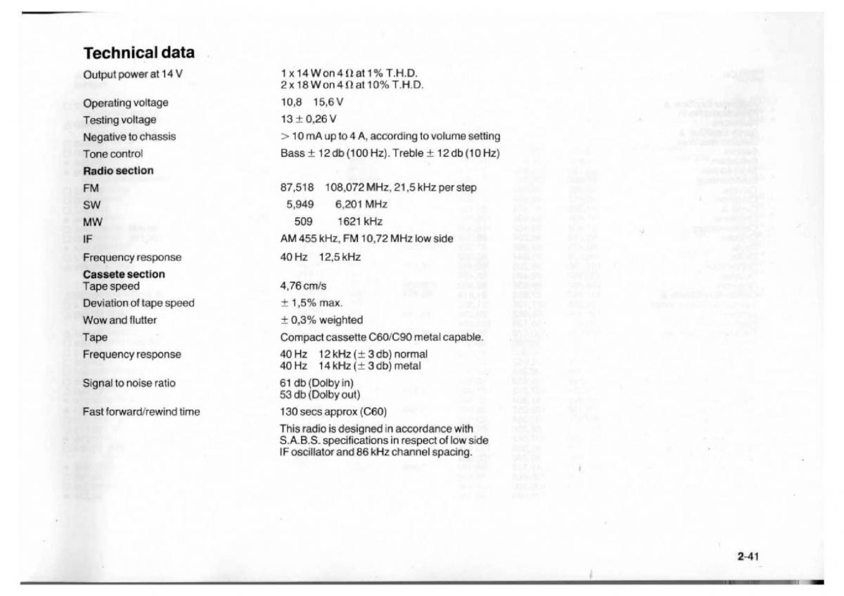 BMW 7 E23 owners manual / page 57