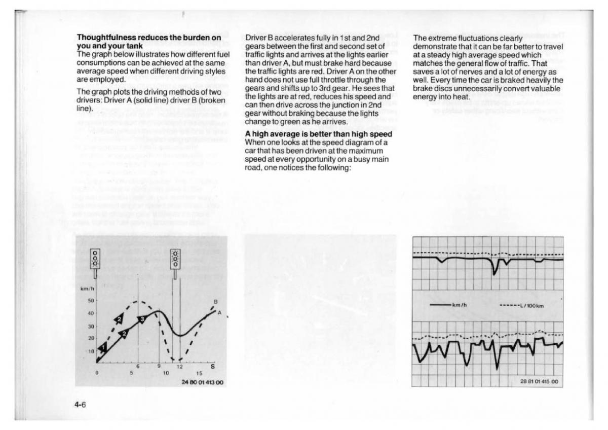 BMW 7 E23 owners manual / page 74