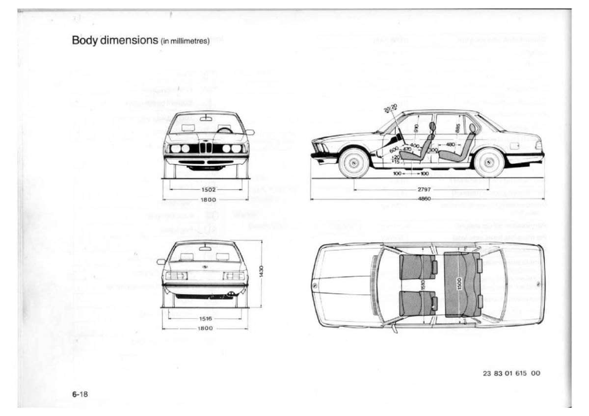 BMW 7 E23 owners manual / page 129