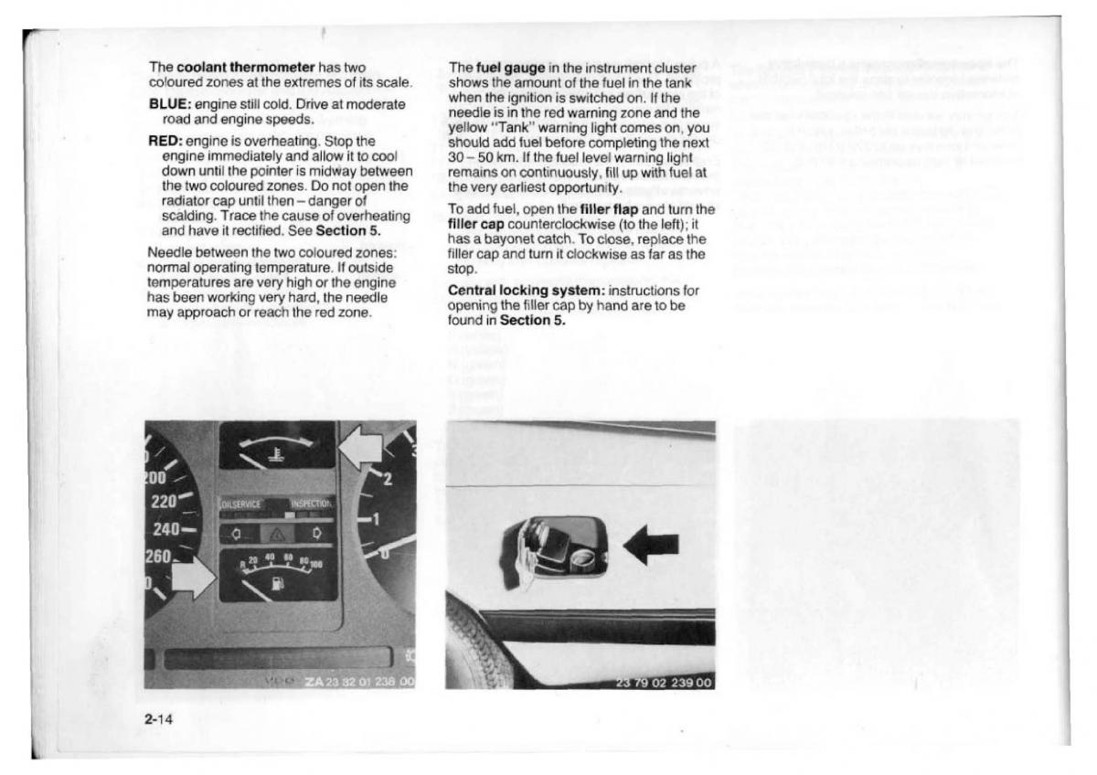 BMW 7 E23 owners manual / page 30