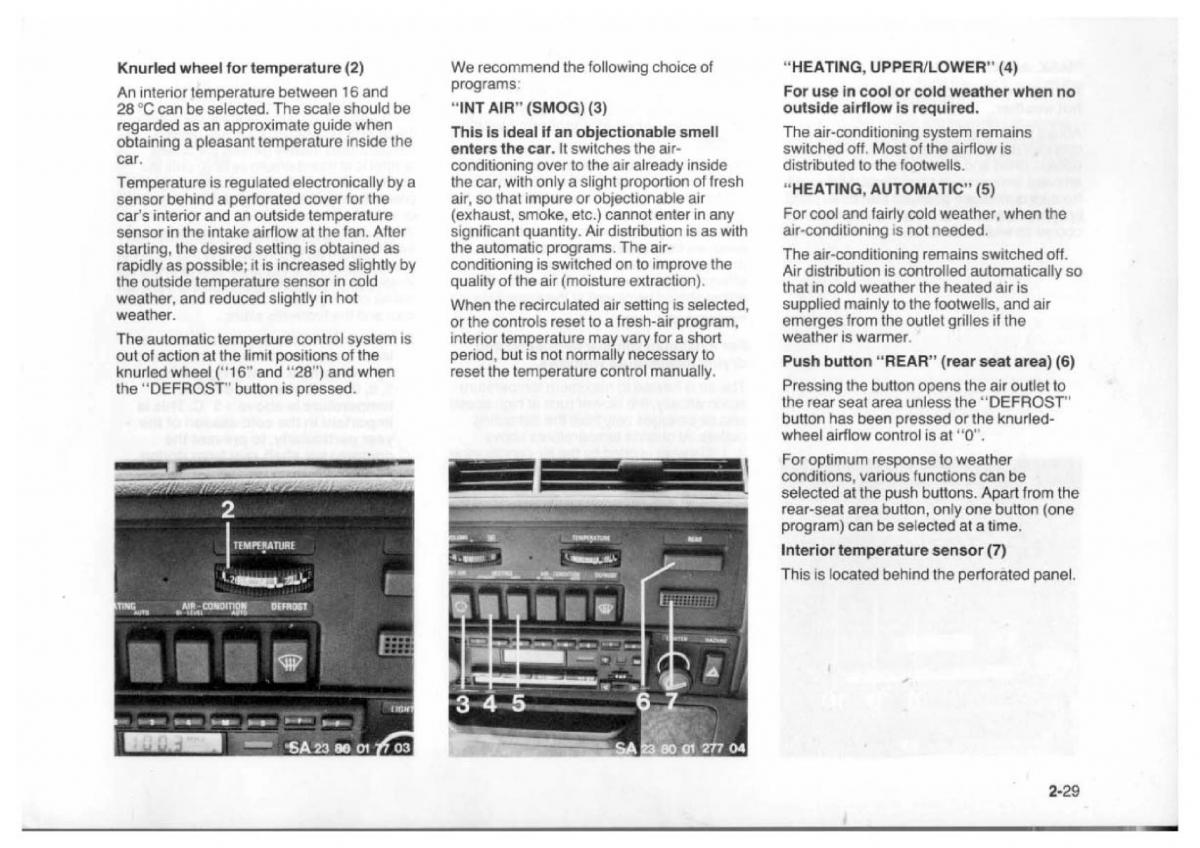 BMW 7 E23 owners manual / page 45