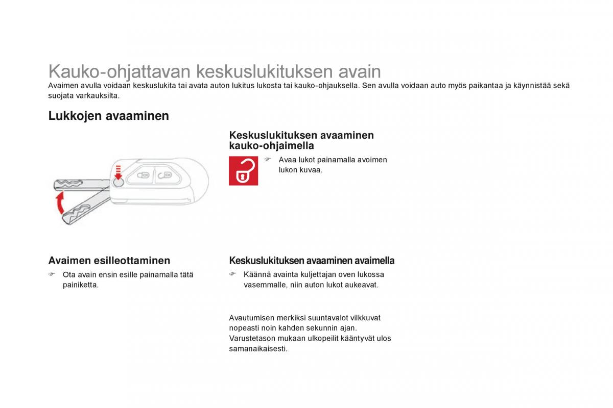 Citroen DS3 omistajan kasikirja / page 62