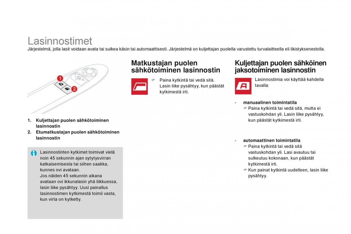 Citroen DS3 omistajan kasikirja / page 68