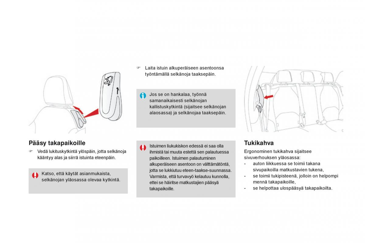 Citroen DS3 omistajan kasikirja / page 78