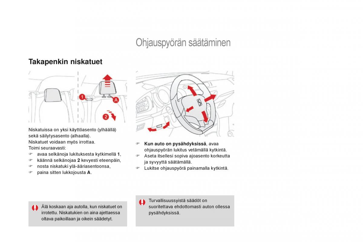 Citroen DS3 omistajan kasikirja / page 82