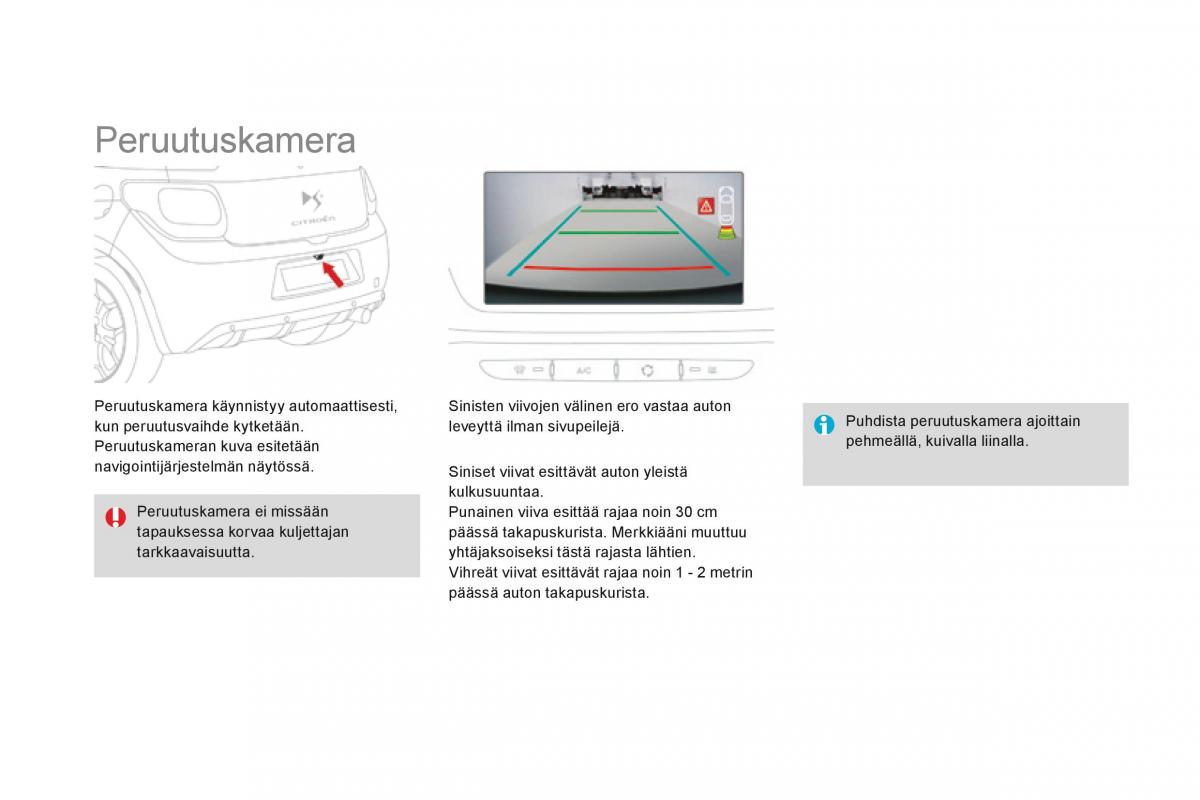 Citroen DS3 omistajan kasikirja / page 130