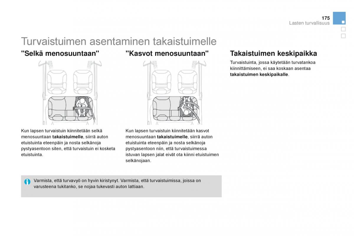 Citroen DS3 omistajan kasikirja / page 177