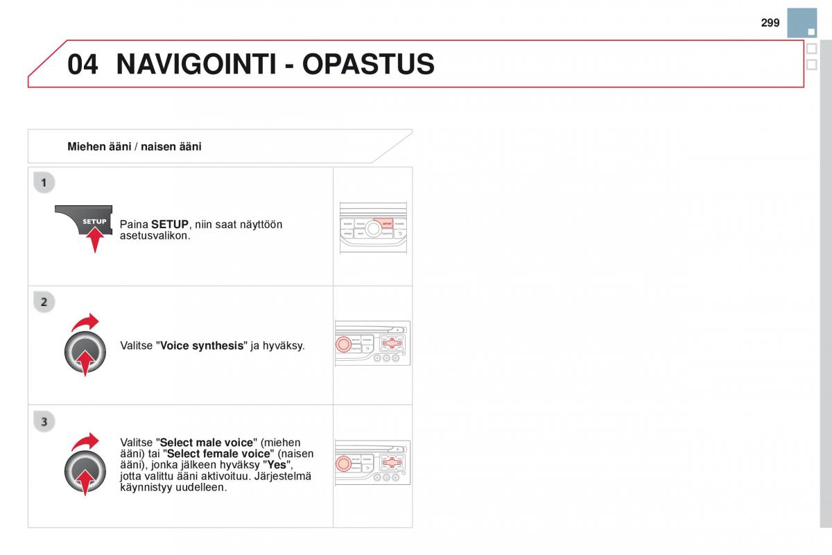 Citroen DS3 omistajan kasikirja / page 301