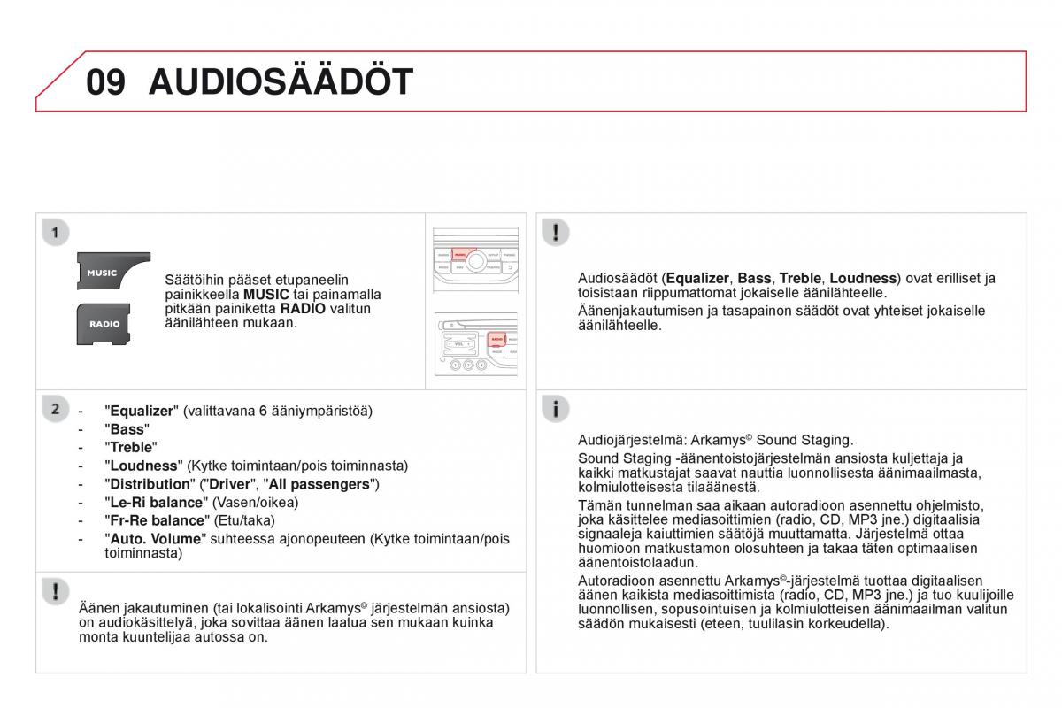 Citroen DS3 omistajan kasikirja / page 324