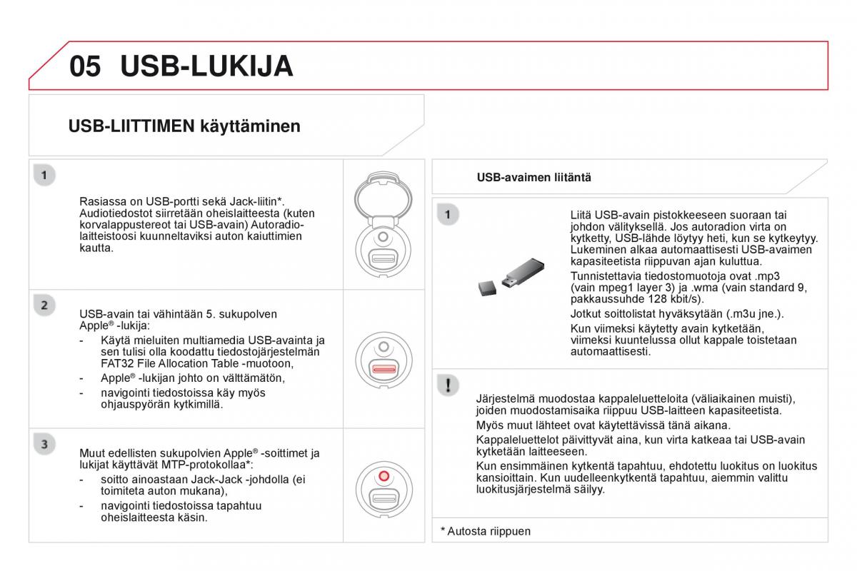 Citroen DS3 omistajan kasikirja / page 344