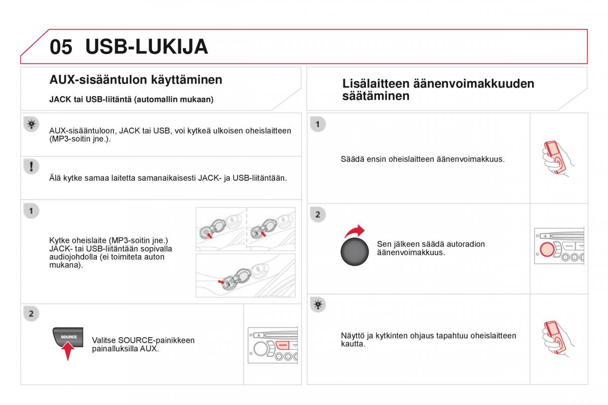 Citroen DS3 omistajan kasikirja / page 346