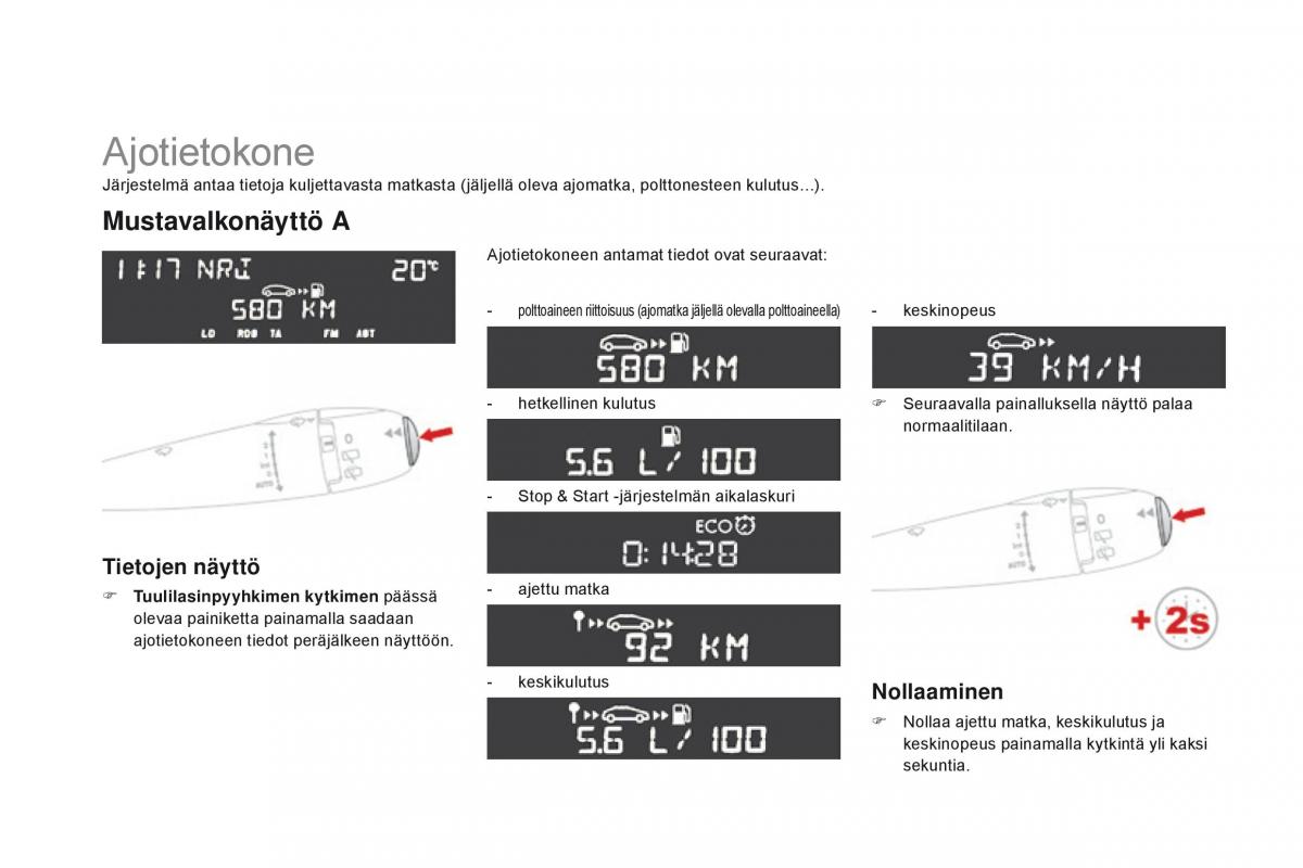 Citroen DS3 omistajan kasikirja / page 44