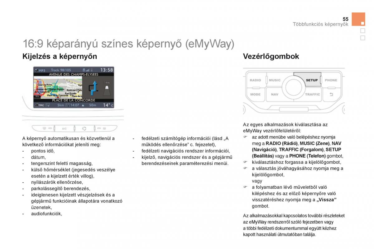 Citroen DS3 Kezelesi utmutato / page 57