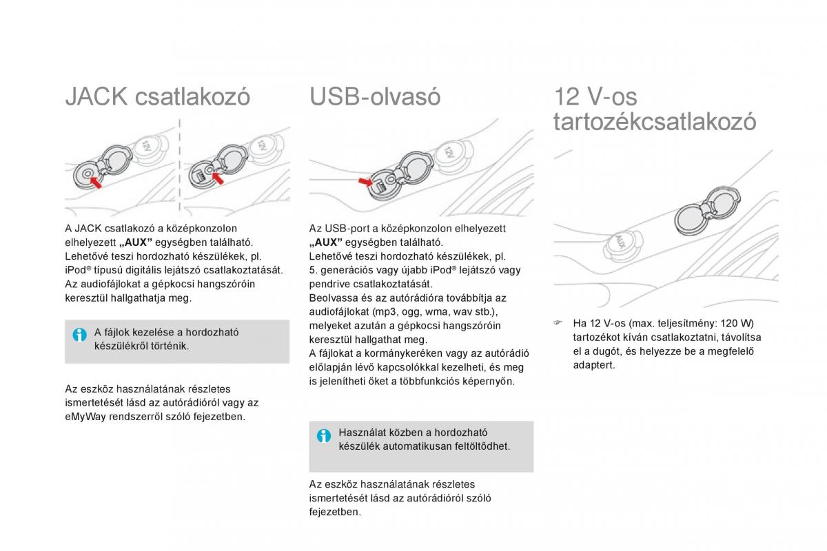 Citroen DS3 Kezelesi utmutato / page 102