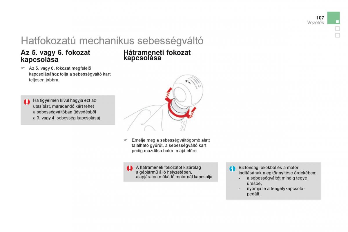 Citroen DS3 Kezelesi utmutato / page 109