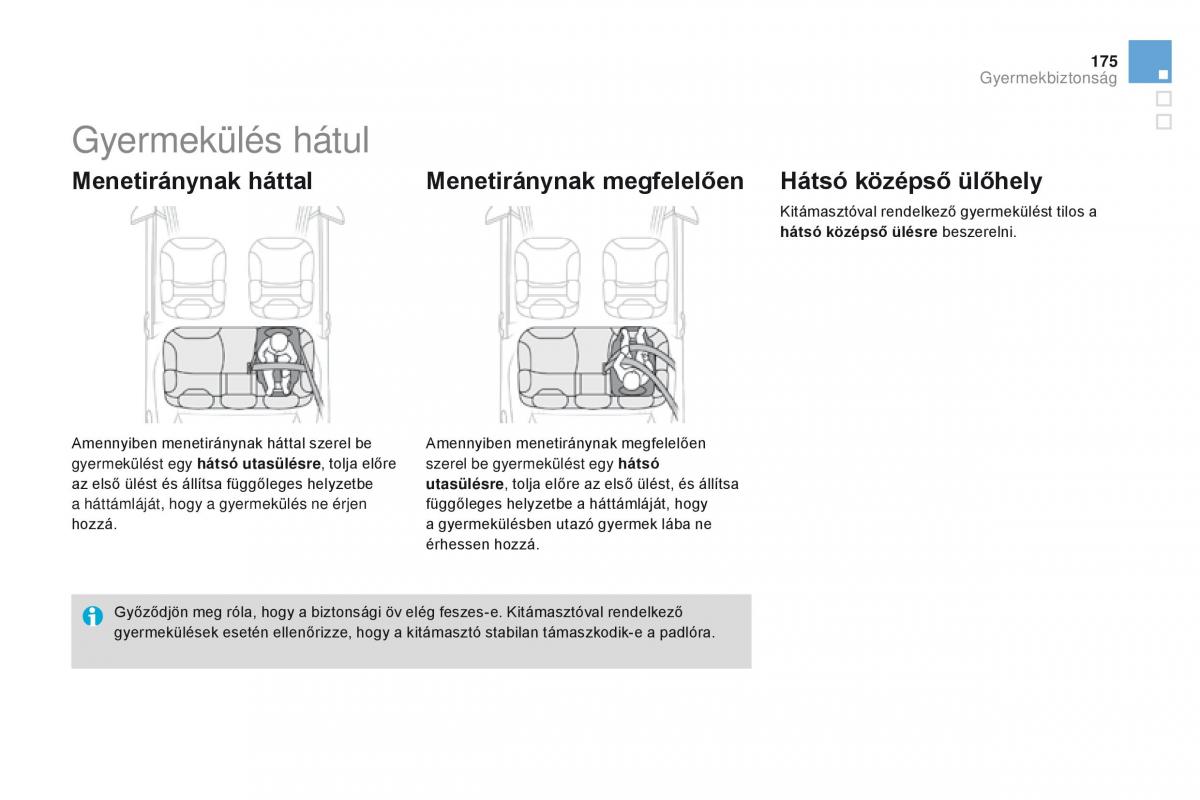 Citroen DS3 Kezelesi utmutato / page 177