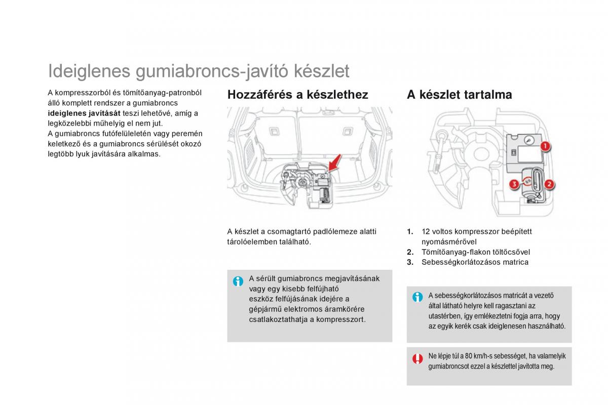 Citroen DS3 Kezelesi utmutato / page 204