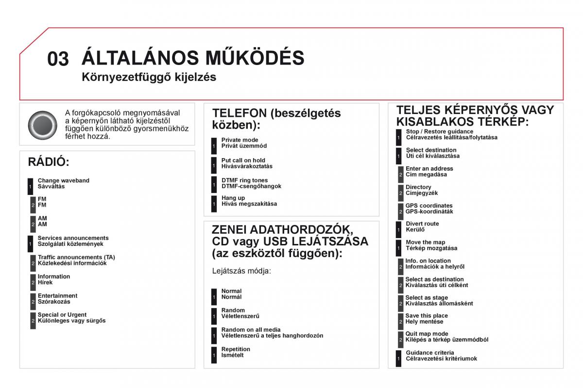 Citroen DS3 Kezelesi utmutato / page 288