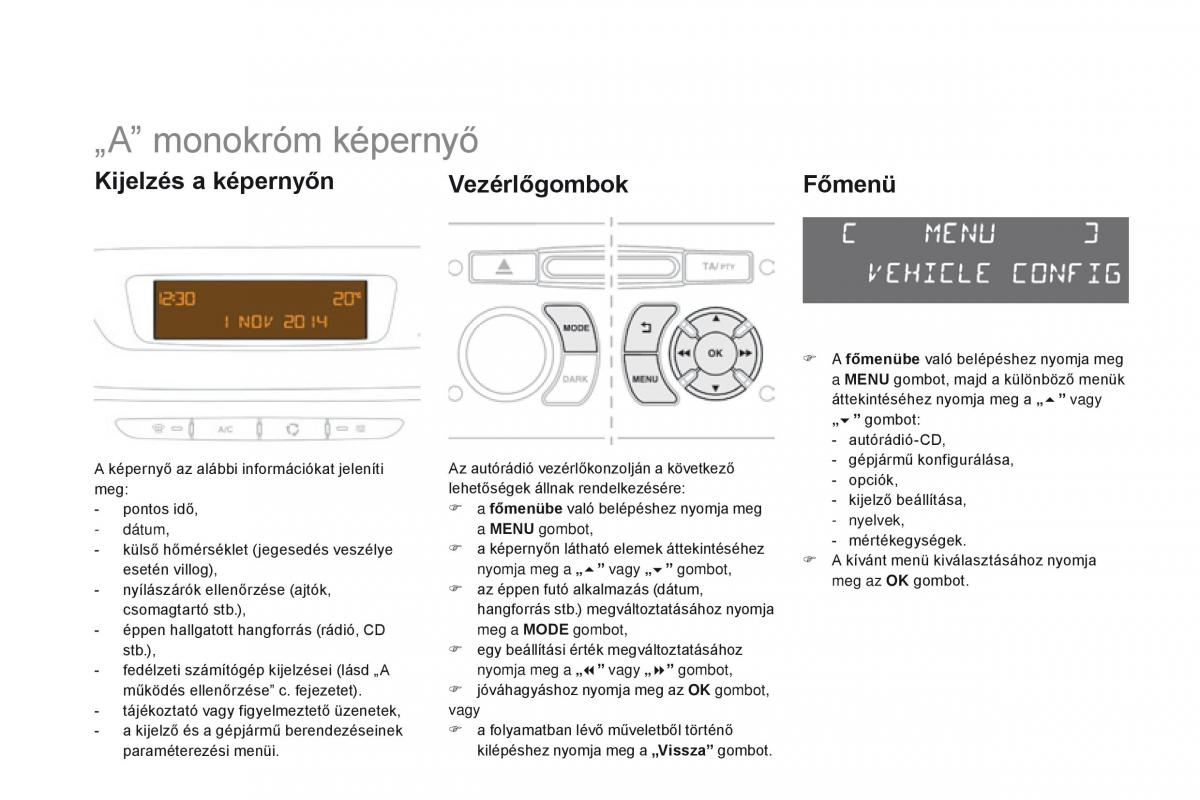 Citroen DS3 Kezelesi utmutato / page 50