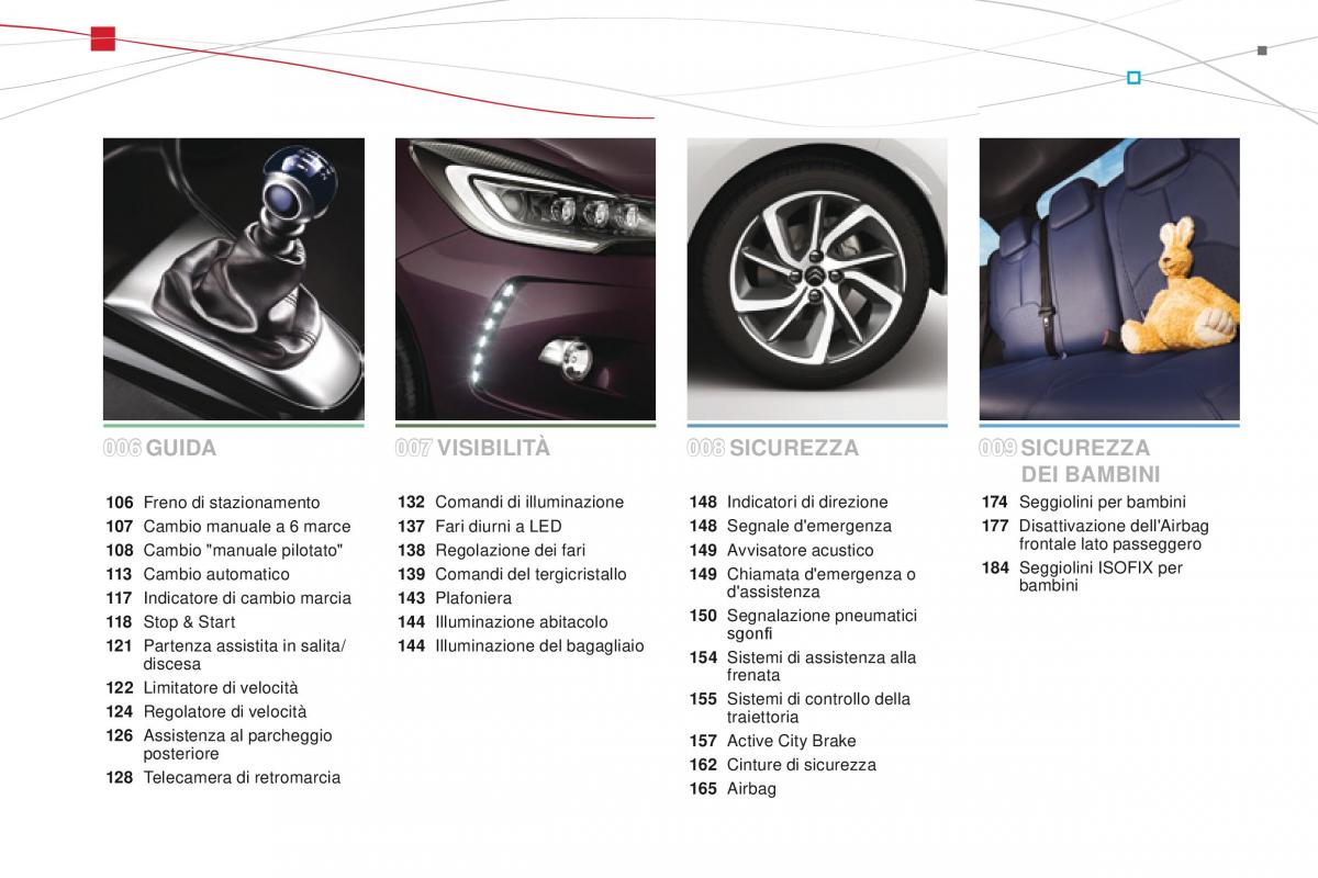 Citroen DS3 manuale del proprietario / page 6