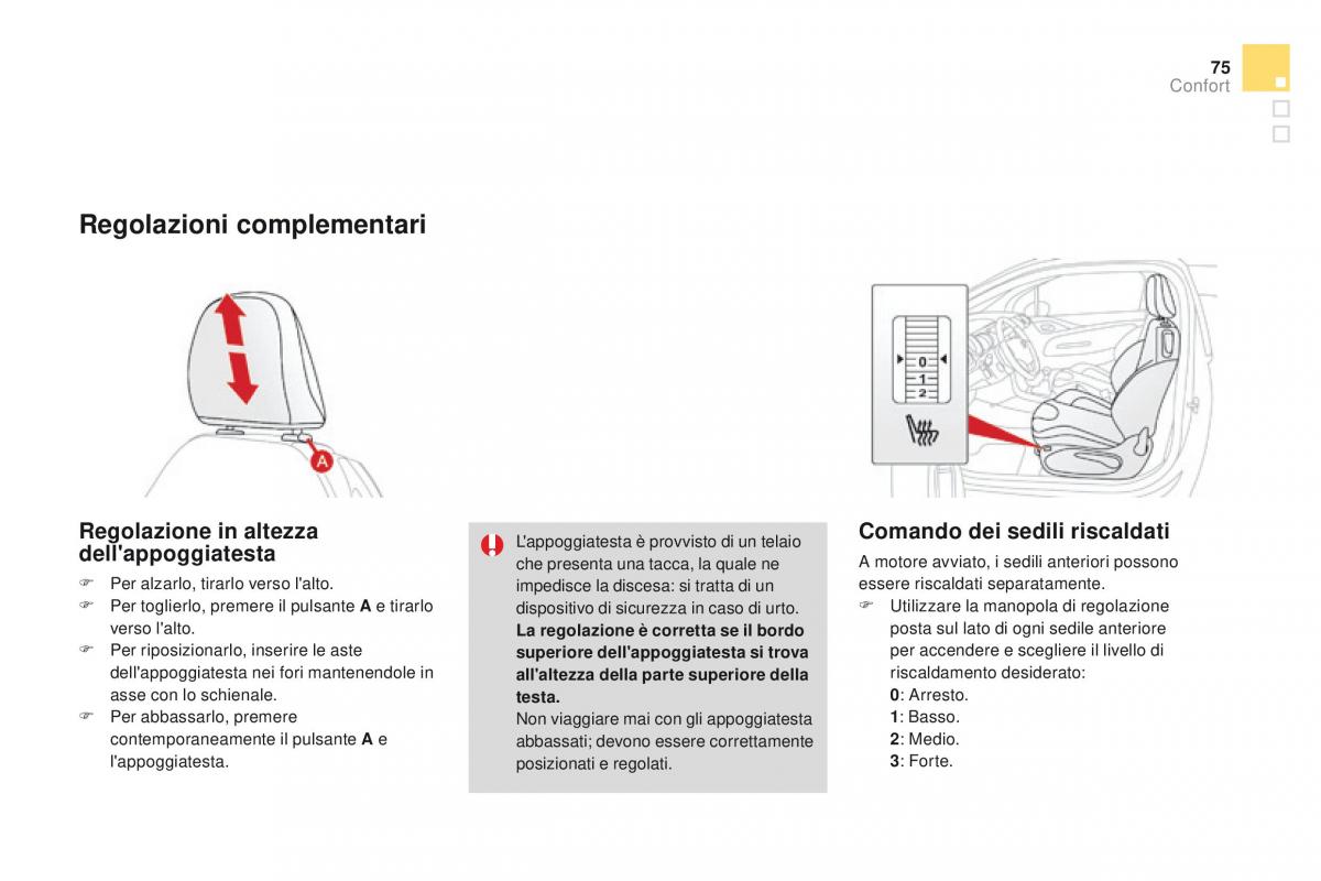 Citroen DS3 manuale del proprietario / page 77