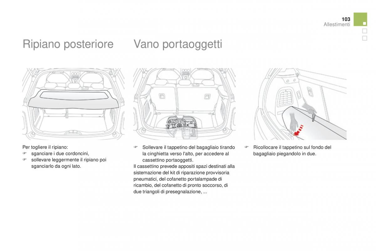 Citroen DS3 manuale del proprietario / page 105