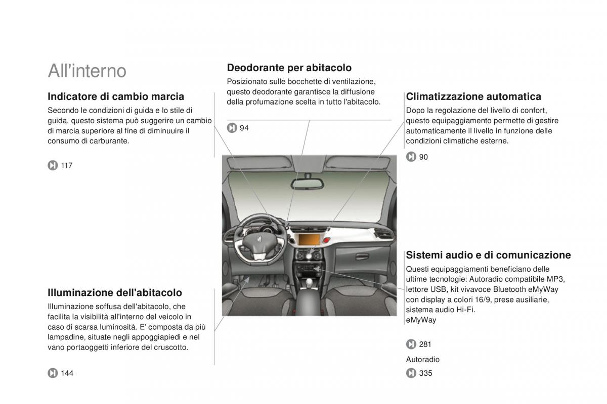 Citroen DS3 manuale del proprietario / page 12