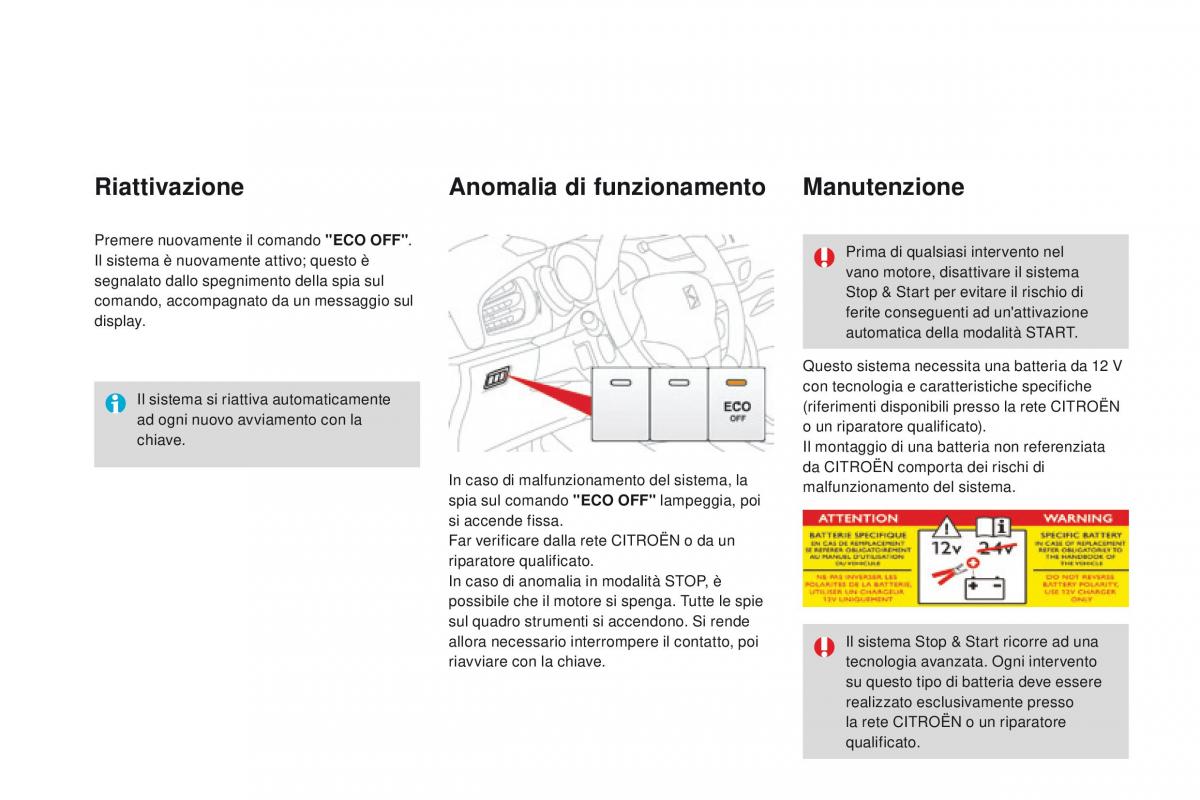 Citroen DS3 manuale del proprietario / page 122