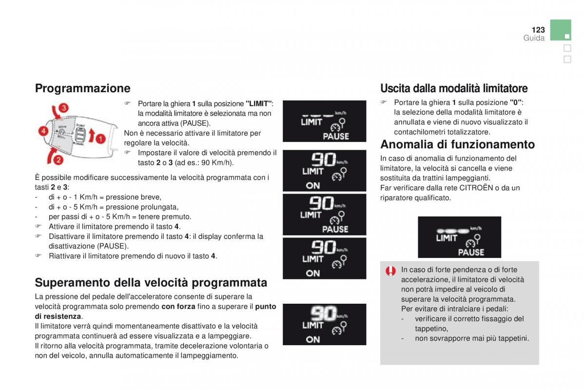 Citroen DS3 manuale del proprietario / page 125
