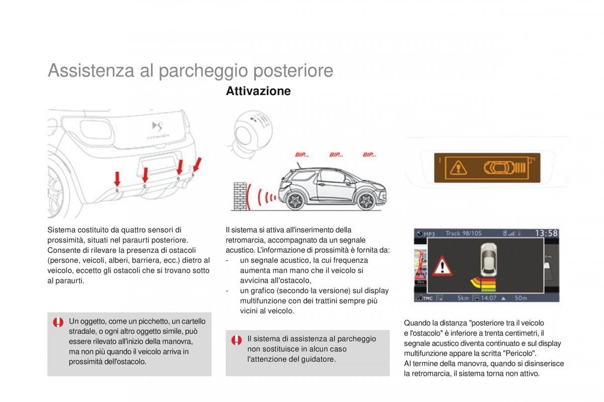 Citroen DS3 manuale del proprietario / page 128