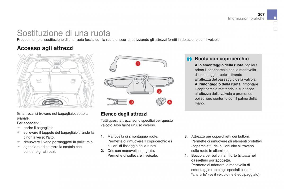 Citroen DS3 manuale del proprietario / page 209