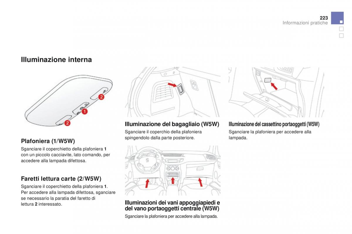 Citroen DS3 manuale del proprietario / page 225