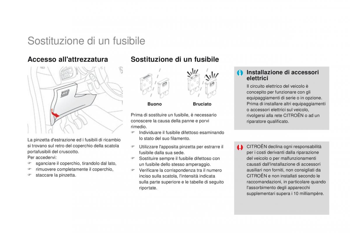 Citroen DS3 manuale del proprietario / page 226