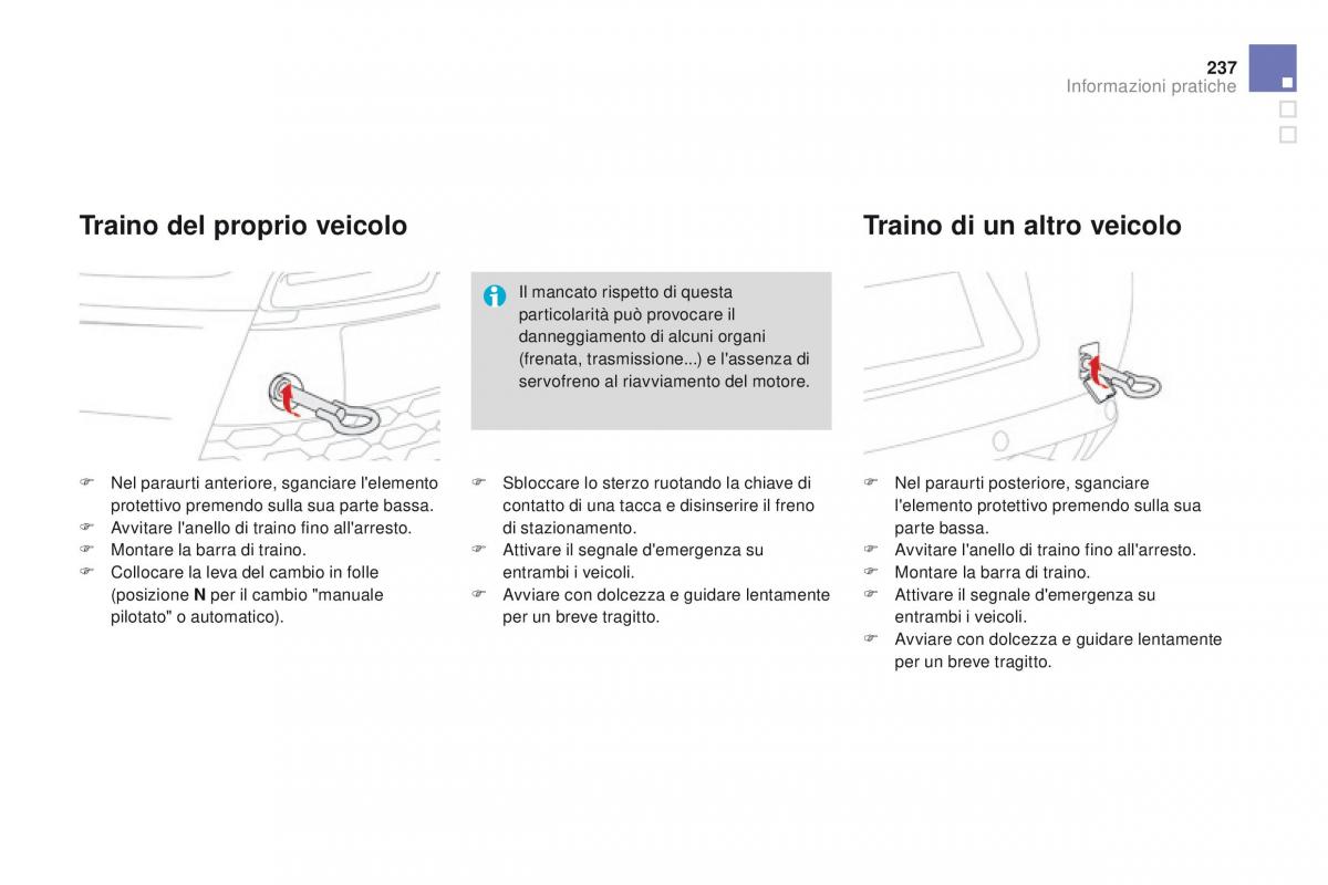 Citroen DS3 manuale del proprietario / page 239