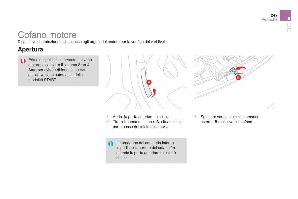 Citroen DS3 manuale del proprietario / page 249