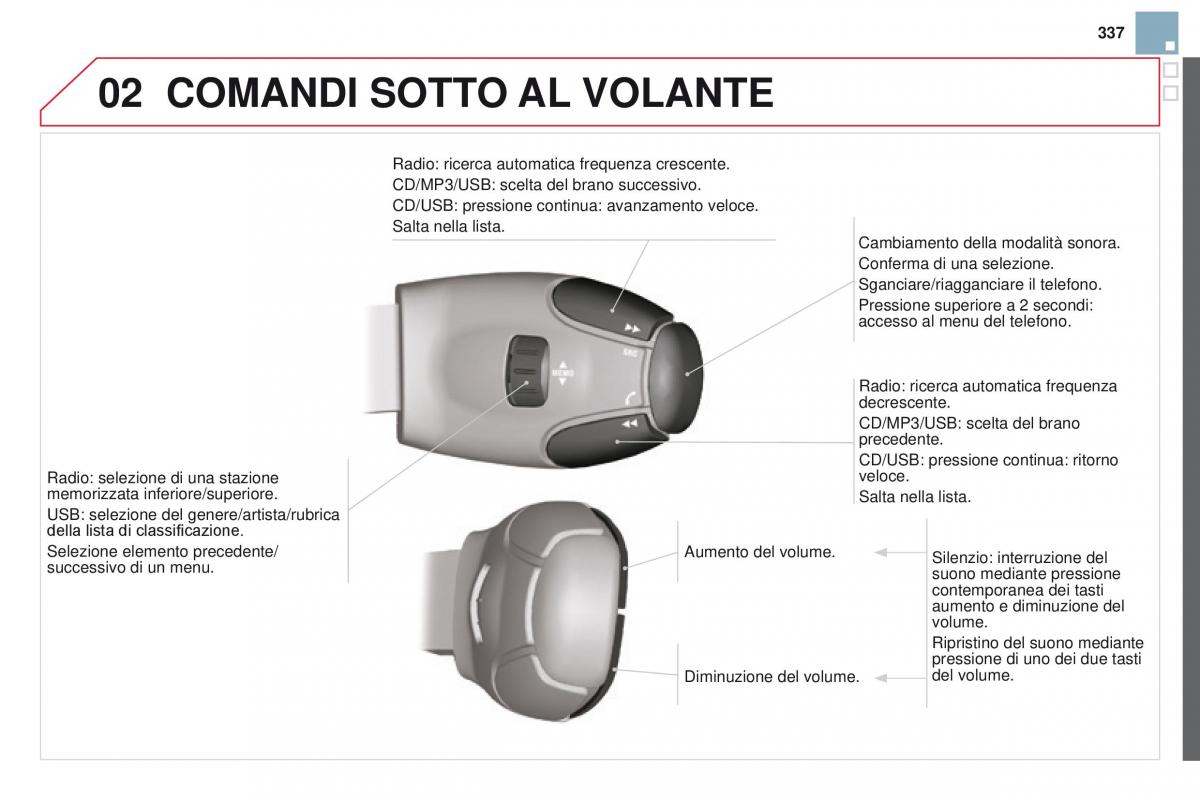 Citroen DS3 manuale del proprietario / page 339