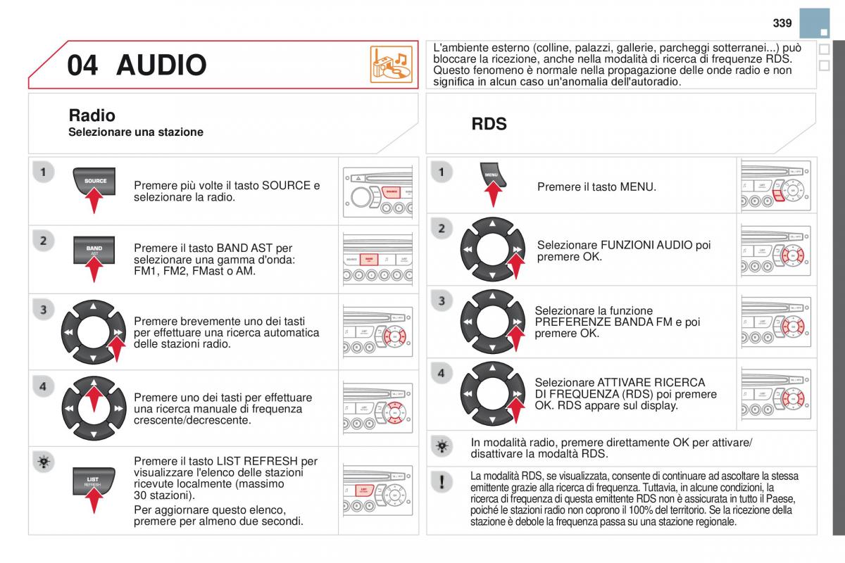 Citroen DS3 manuale del proprietario / page 341