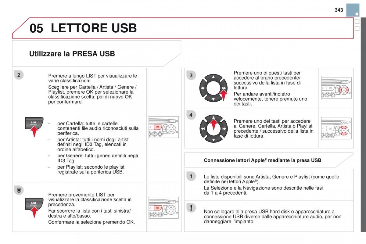 Citroen DS3 manuale del proprietario / page 345