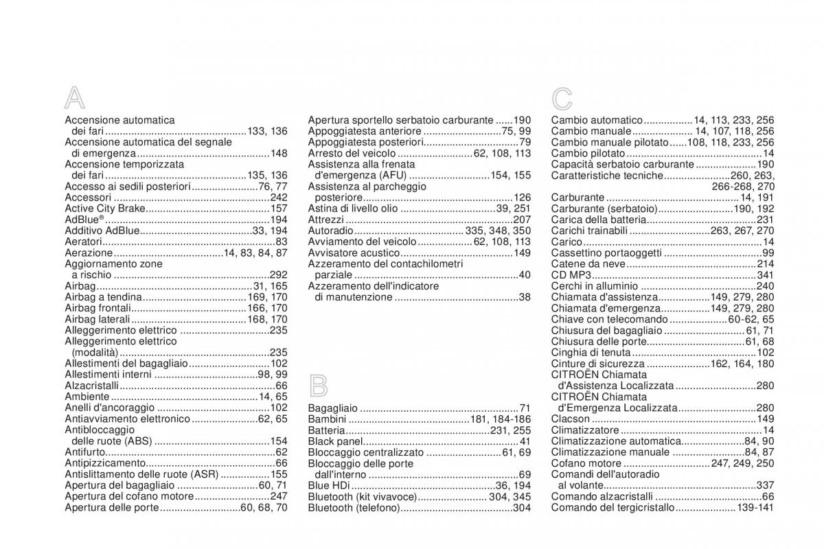 Citroen DS3 manuale del proprietario / page 364