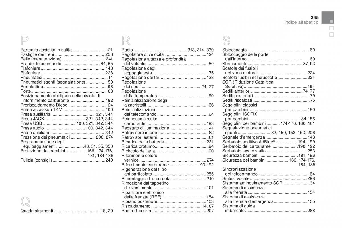 Citroen DS3 manuale del proprietario / page 367