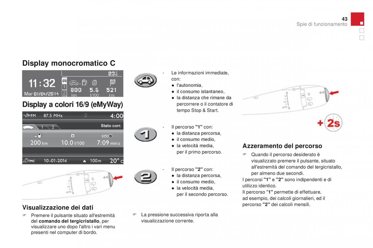 Citroen DS3 manuale del proprietario / page 45