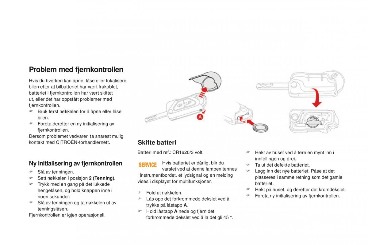 Citroen DS3 bruksanvisningen / page 66