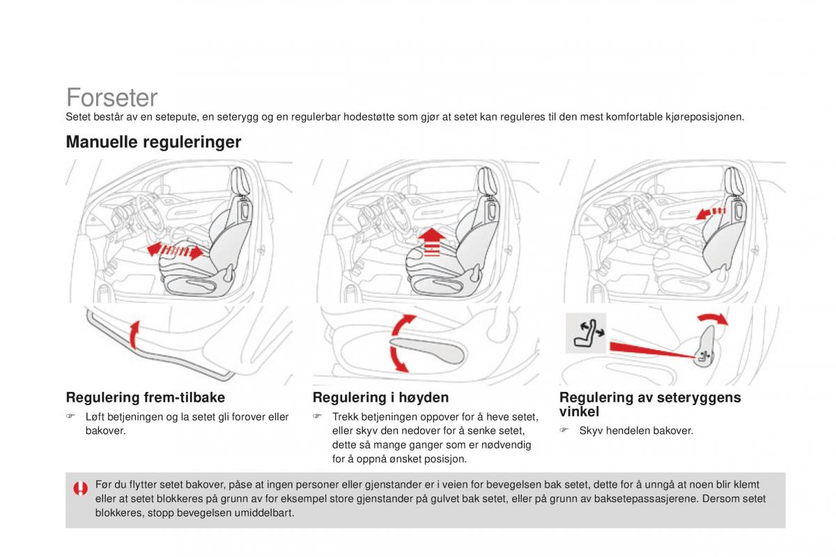 Citroen DS3 bruksanvisningen / page 76