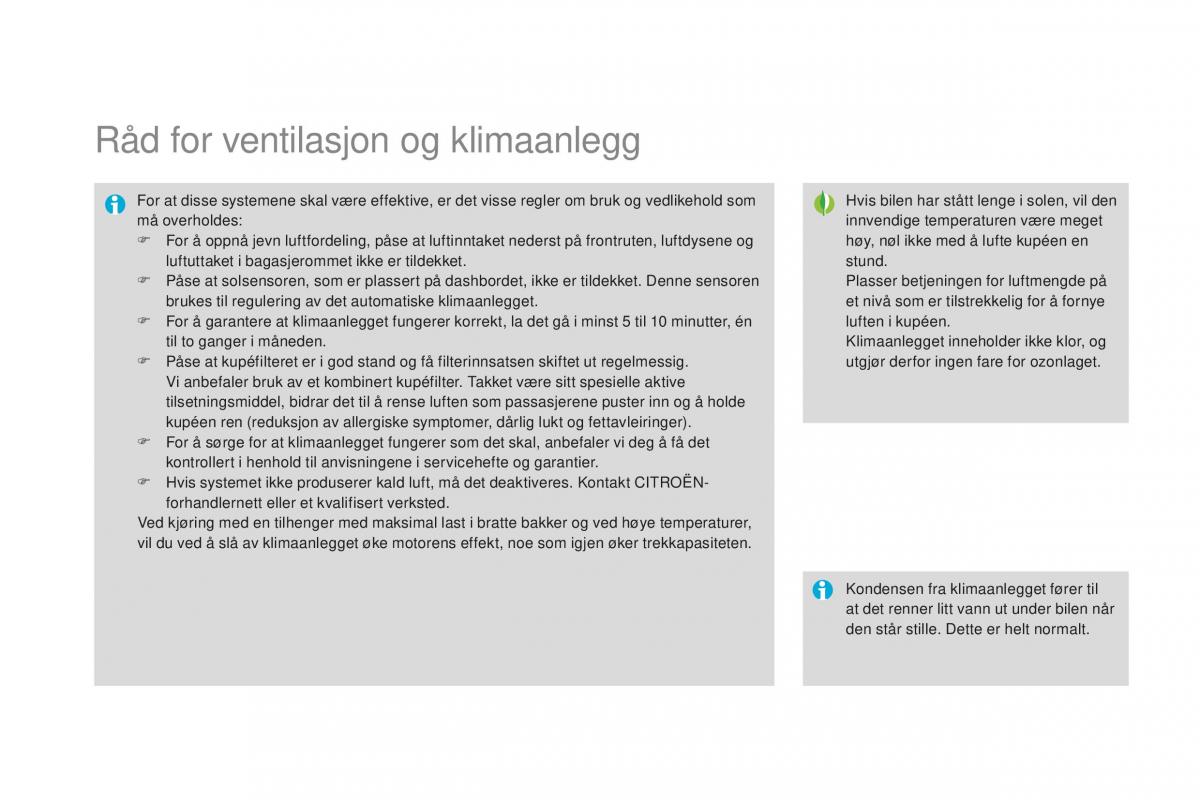 Citroen DS3 bruksanvisningen / page 86