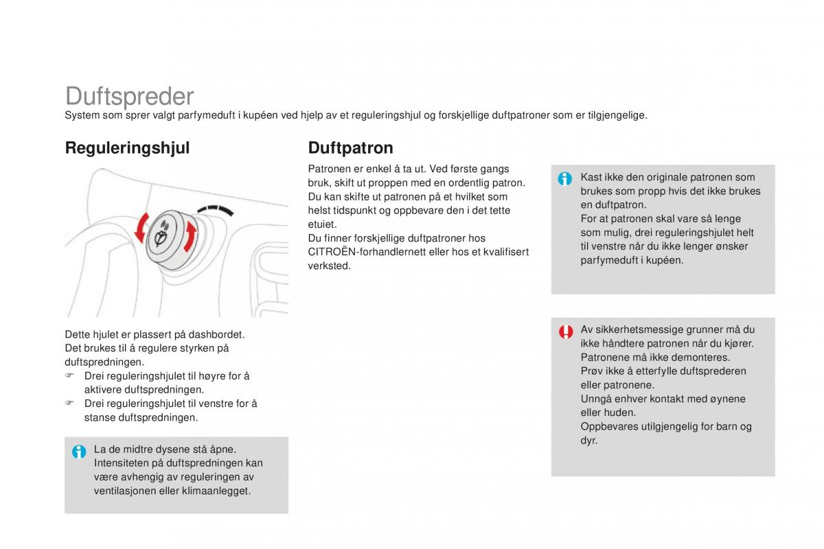 Citroen DS3 bruksanvisningen / page 96