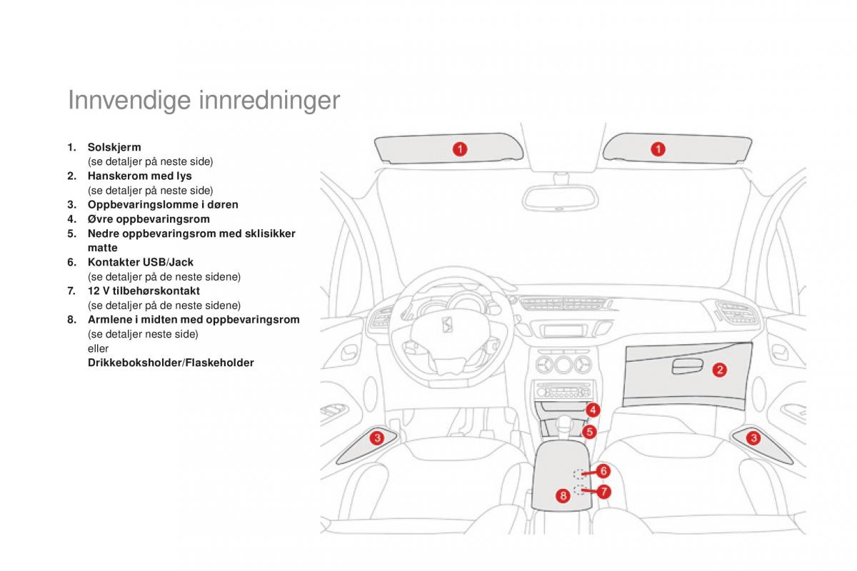 Citroen DS3 bruksanvisningen / page 100